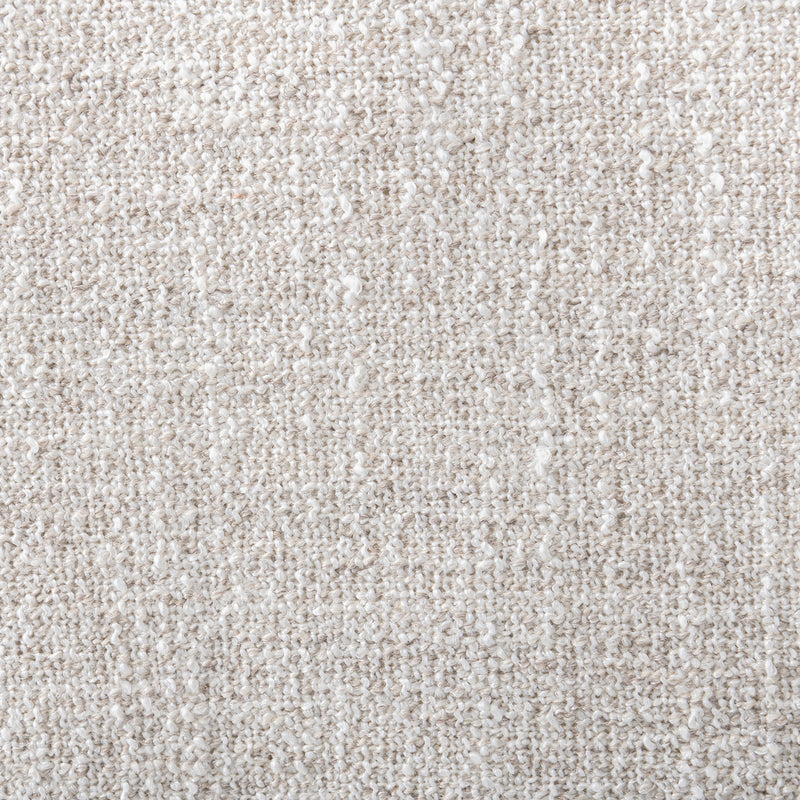 Modern mixed weave fabric 4 seater sofa terra color swatches.