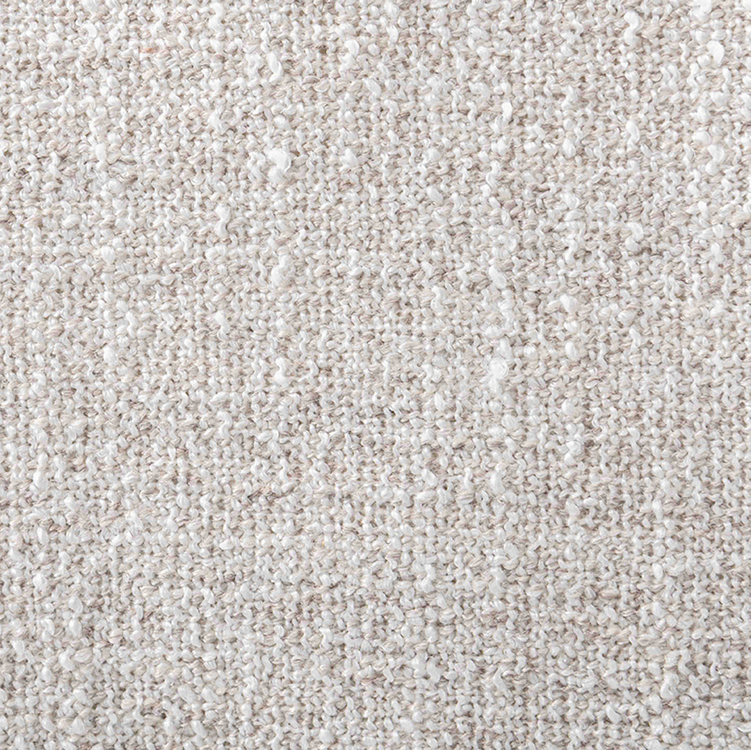 Modern mixed weave fabric modular corner 1 seater sofa bento color swatches.
