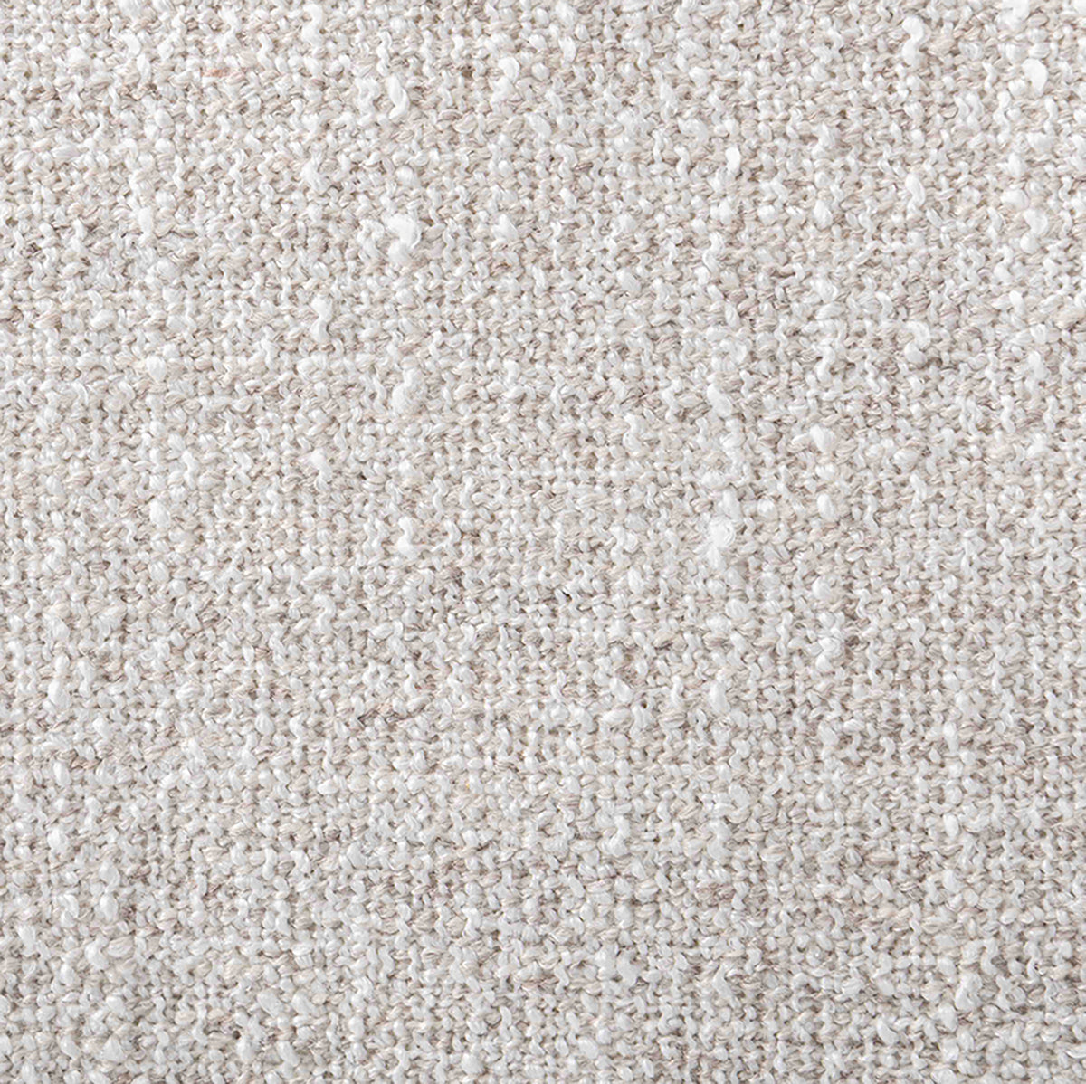 Modern mixed weave fabric modular corner 1 seater sofa bento color swatches.
