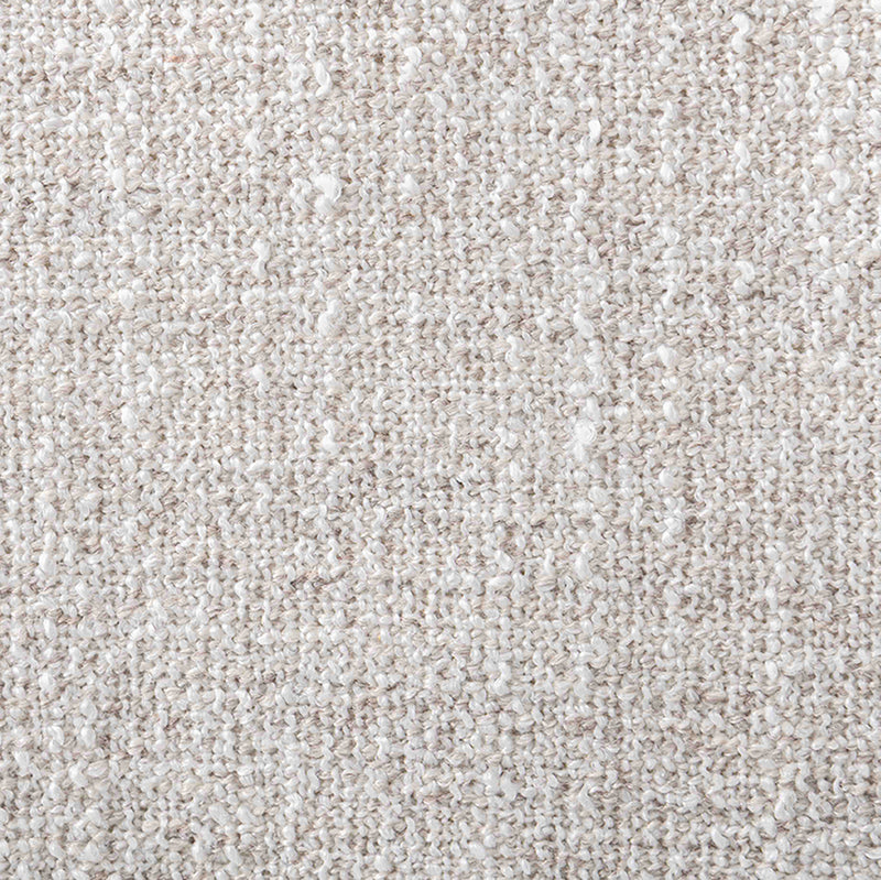 Modern mixed weave fabric modular corner 1 seater sofa bento color swatches.