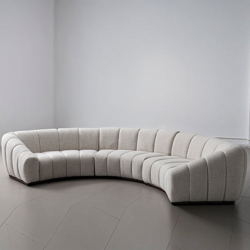 Modern Mixed Weave Fabric Modular Sectional 7 Seater Sofa BENTO Good to Know Preview-1