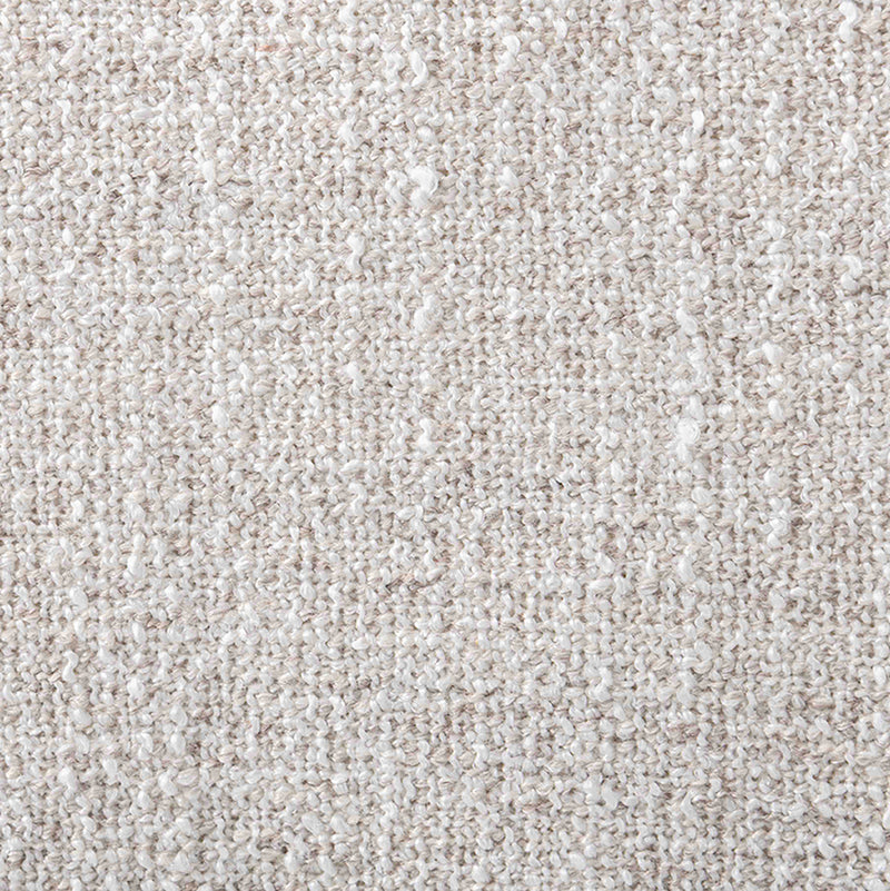 Modern mixed weave fabric sintered stone modular sofa side table bento in real life style.
