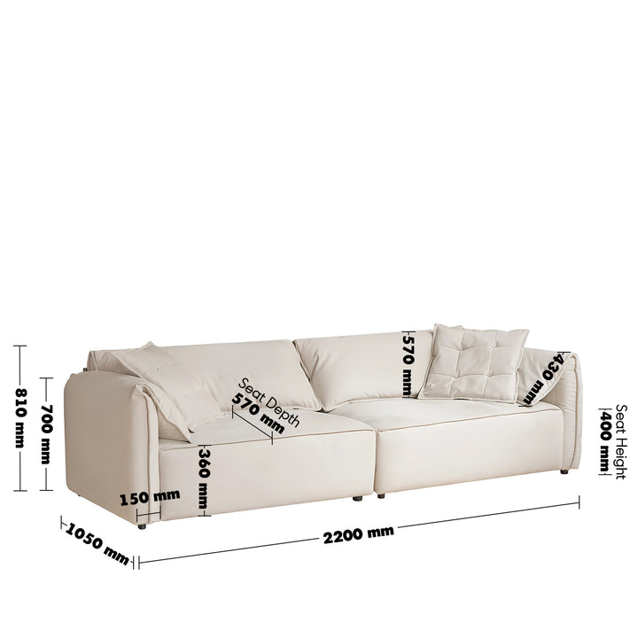 Modern suede fabric sectional 3 seater sofa looma size charts.