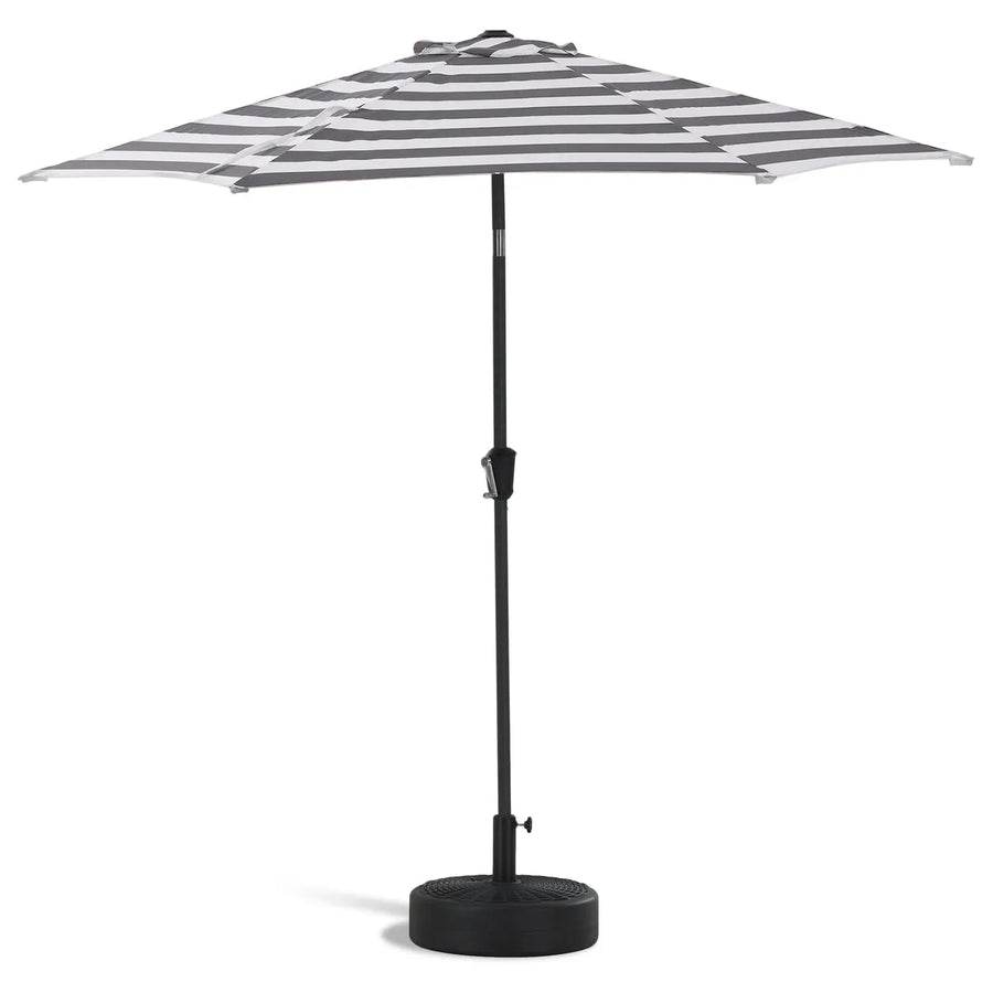 Minimalist outdoor umbrella ruby primary product view.