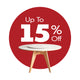 Discount Up To 15%