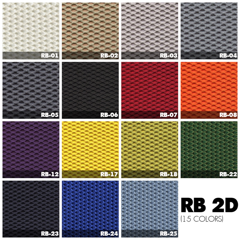 Bauhaus Fabric Curved Ottoman BUBBLE Color Swatches