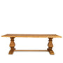 Rustic Elm Wood Dining Table LANTERN
