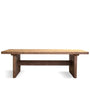 Rustic Pine Wood Dining Table DOCK