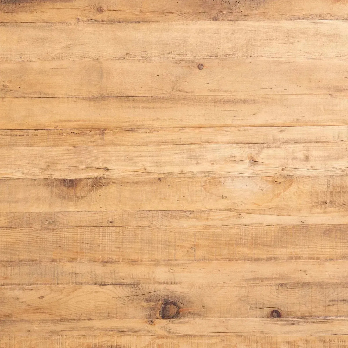 Rustic pine wood dining table dock color swatches.