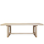 Rustic Pine Wood Dining Table PIXIE