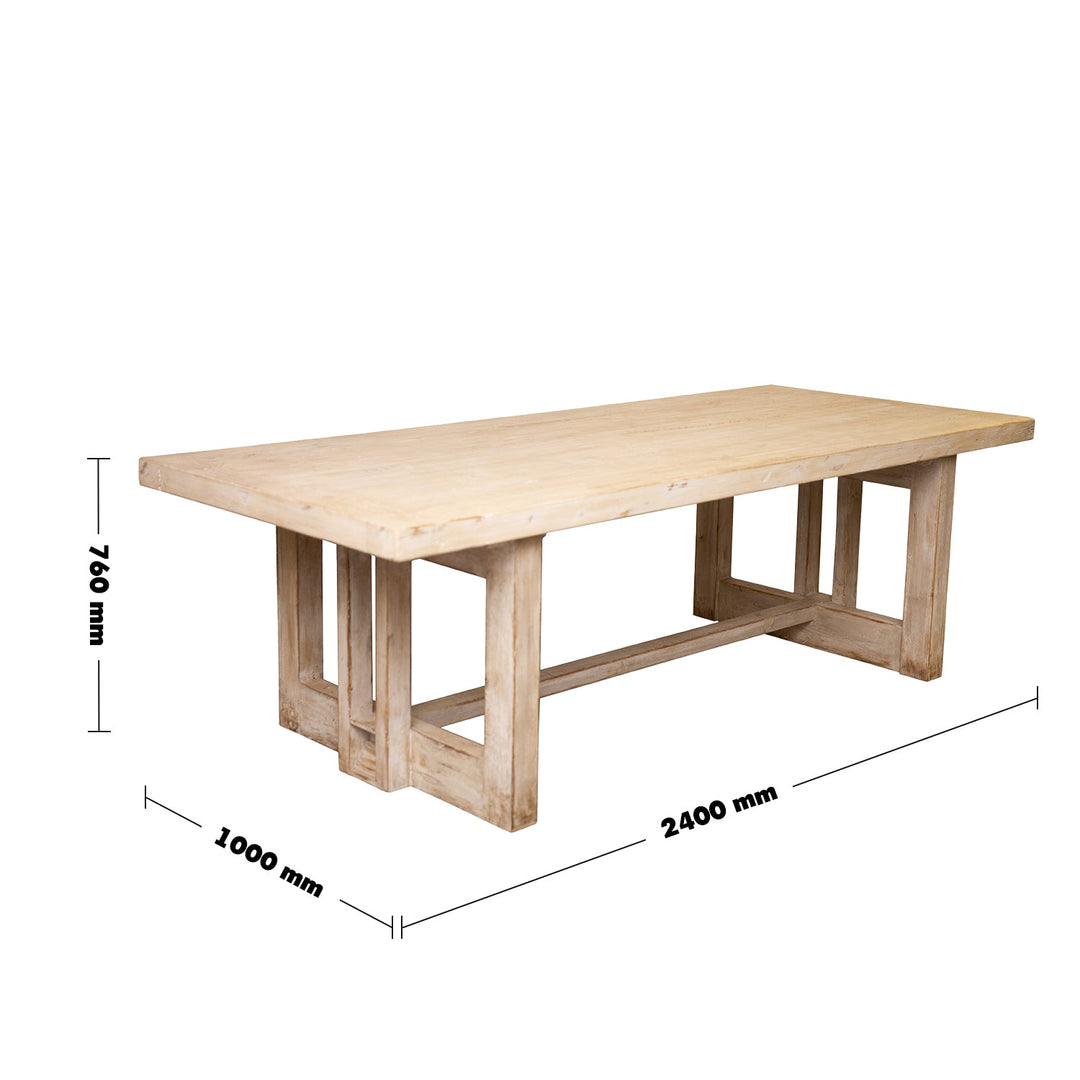 Rustic pine wood dining table pixie size charts.