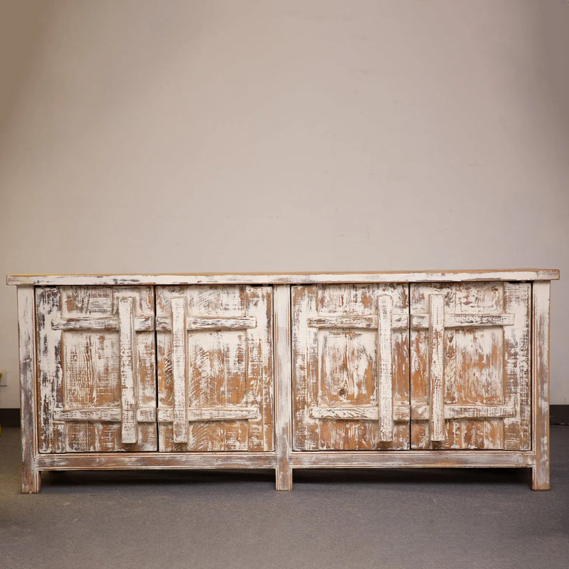 Rustic pine wood storage cabinet pine phantom primary product view.