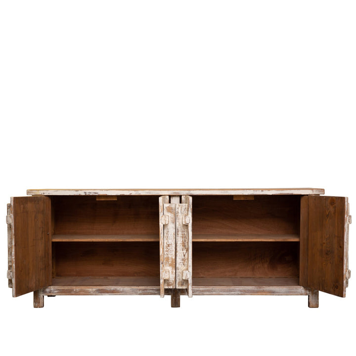 Rustic pine wood drawer cabinet pine phantom material variants.