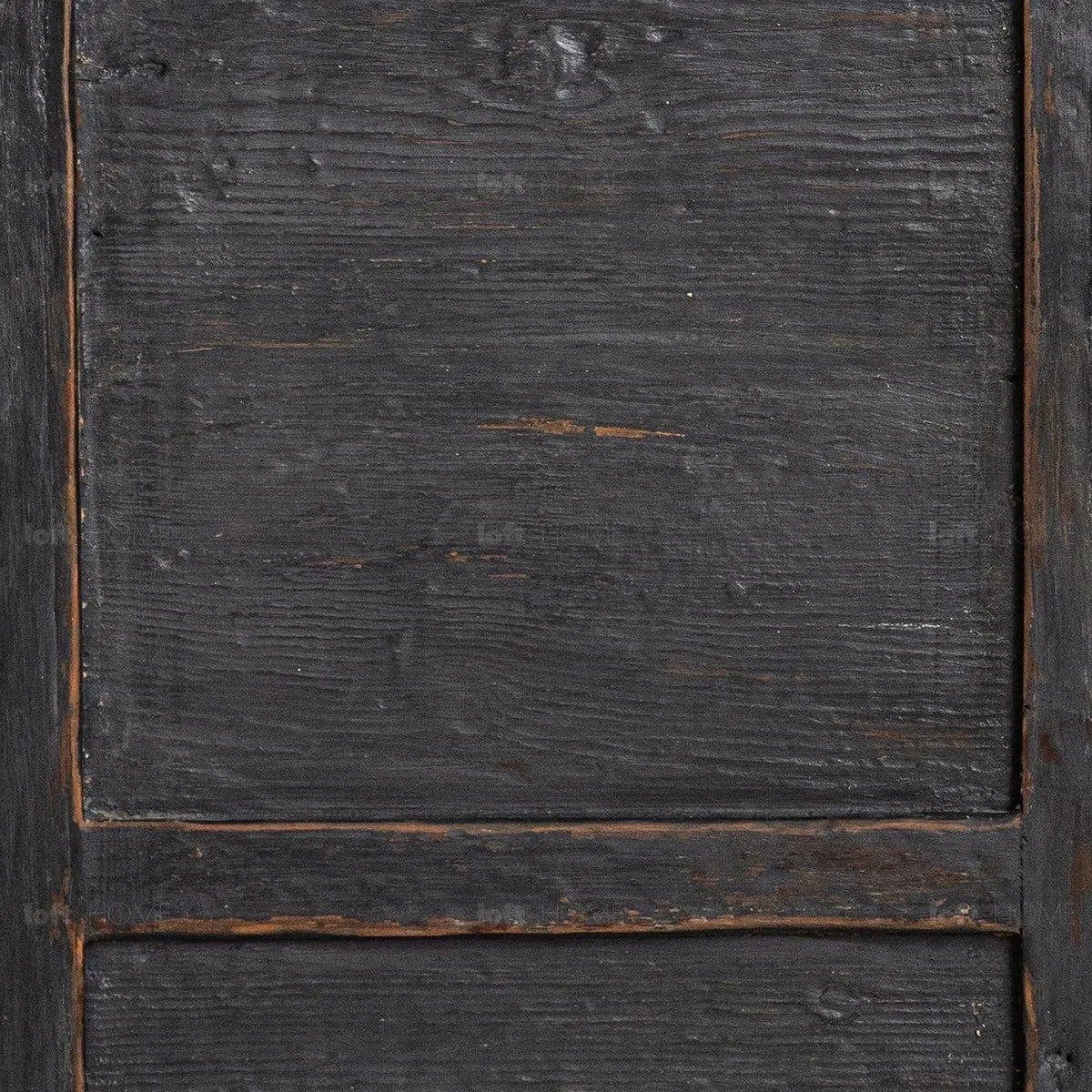 Rustic pine wood drawer cabinet relics color swatches.