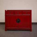 Rustic pine wood storage cabinet legacy primary product view.
