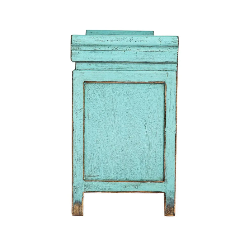 Rustic pine wood tv console whispers in real life style.