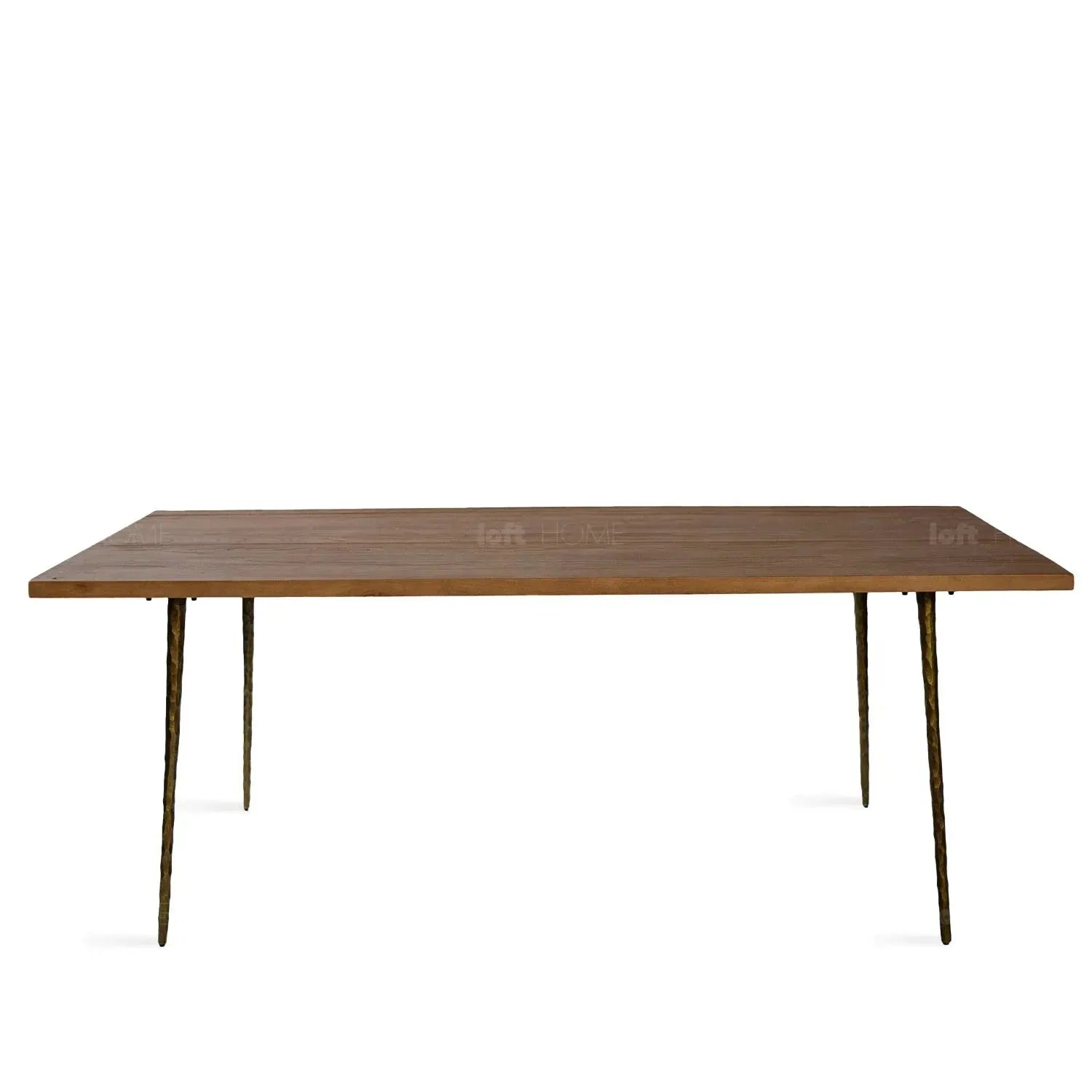 Splendor Table Sit Stand Rustic Wood Dining Table SPLENDOR – LOFT HOME