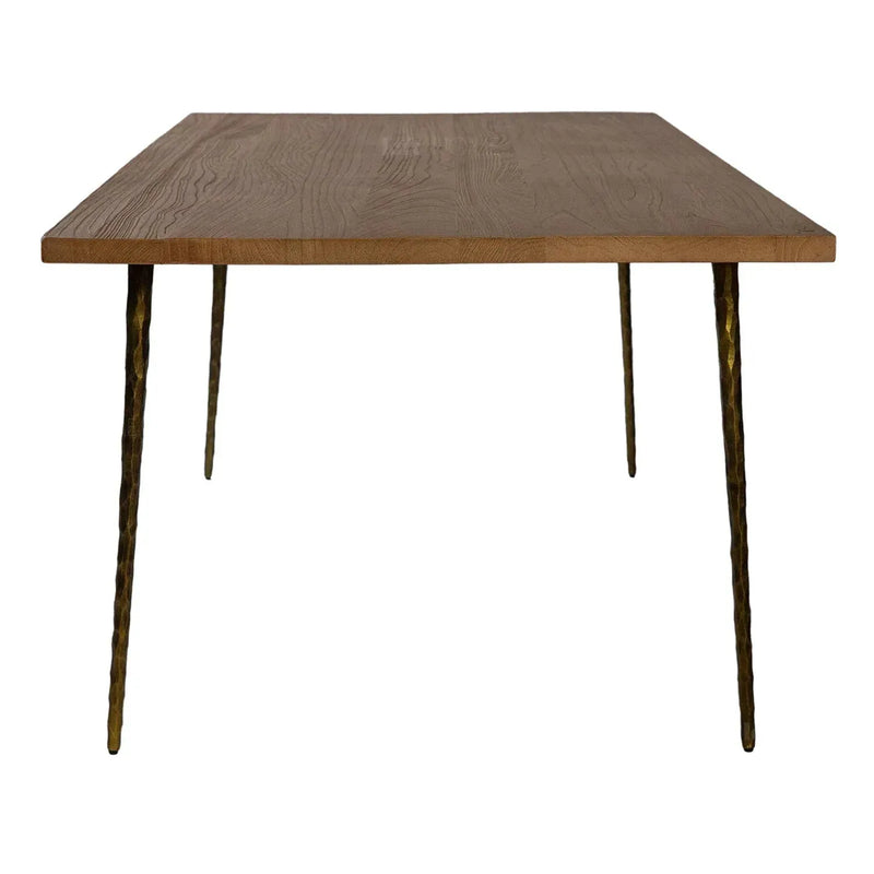 Rustic wood dining table splendor material variants.