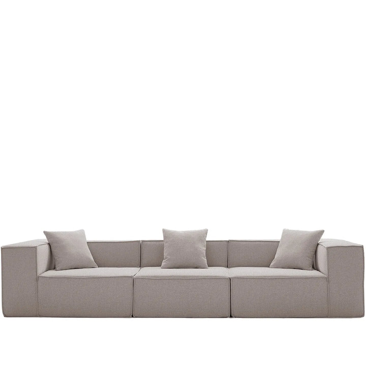 Modern Cotton-Linen Fabric 4.5 Seater Sofa BLOCK