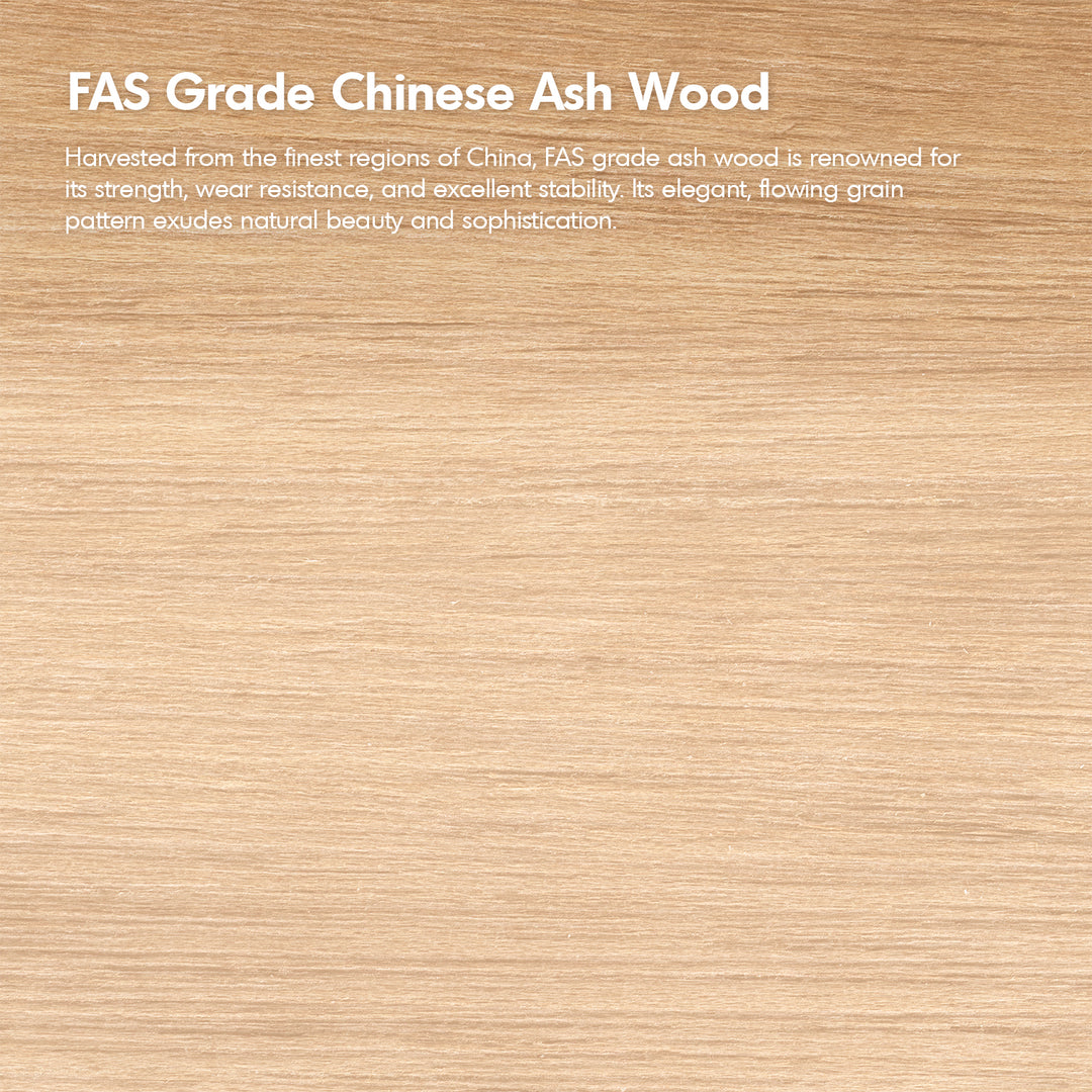 Scandinavian ash wood side table zeta color swatches.