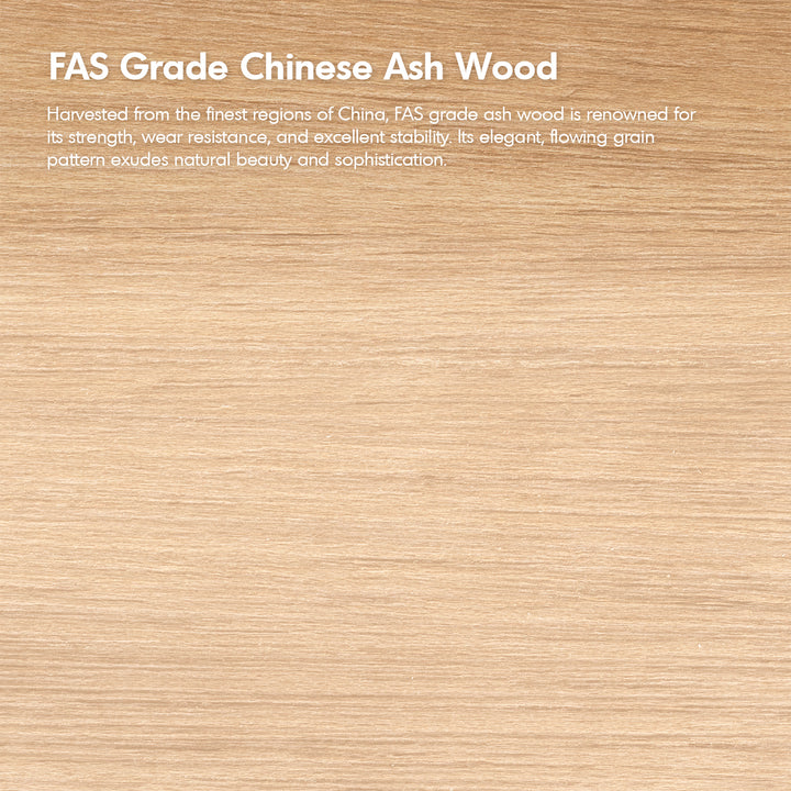 Scandinavian ash wood side table zeta color swatches.