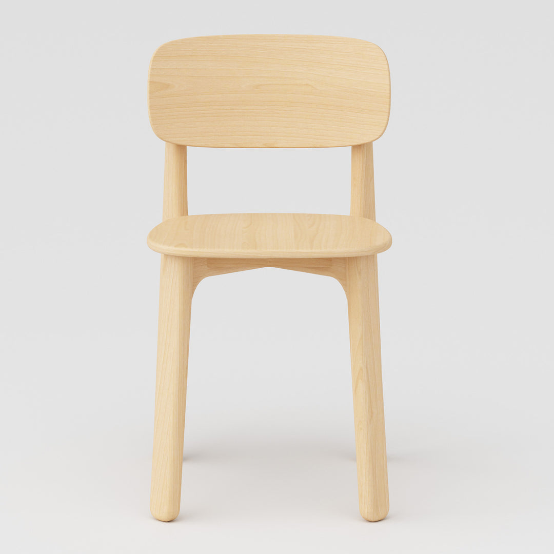 Scandinavian Beech Wood Dining Chair POPPY