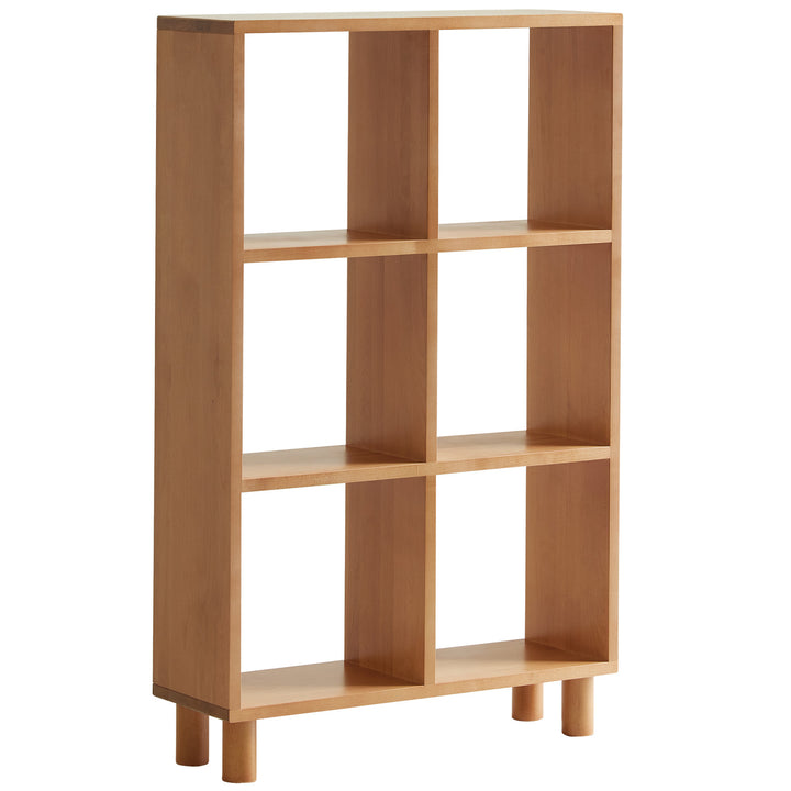 Scandinavian Beech Wood Shelf Bookshelf MURAL