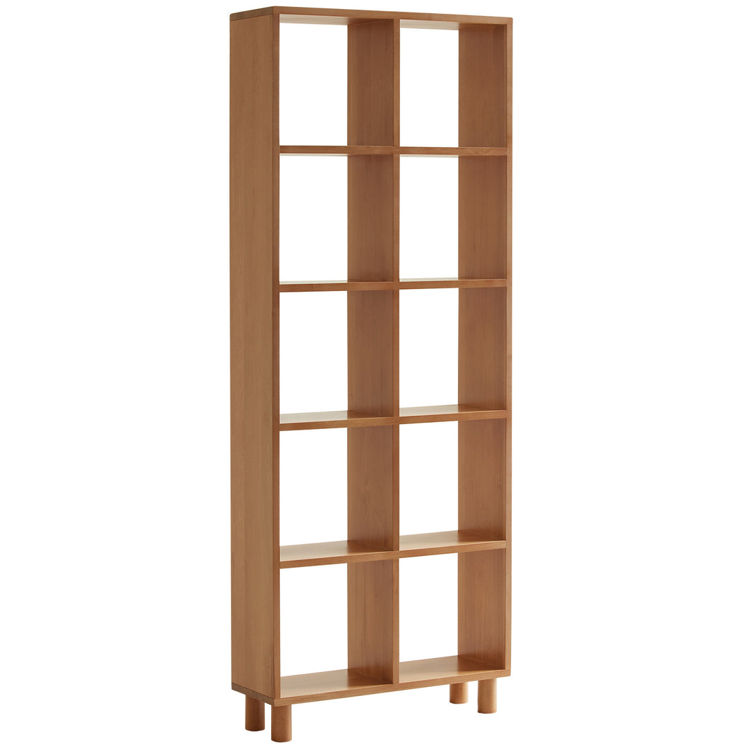 Scandinavian Beech Wood Shelf Bookshelf MURAL