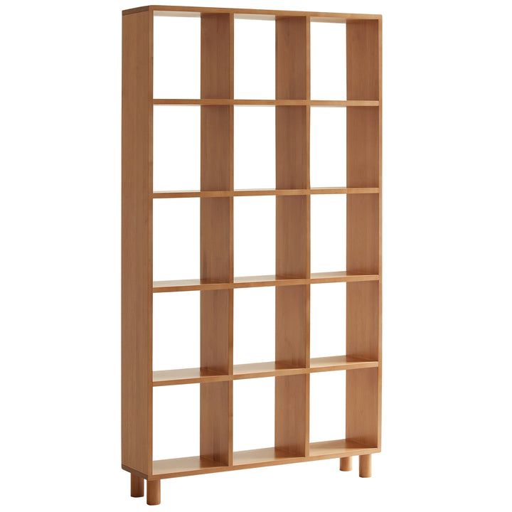 Scandinavian Beech Wood Shelf Bookshelf MURAL