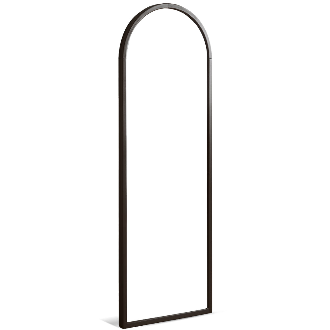 Scandinavian beech wood wall hanging dressing mirror glimmer conceptual design.