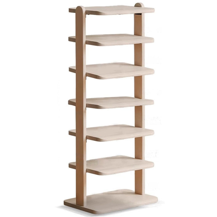 Scandinavian birch wood shoe shelf elka detail 7.