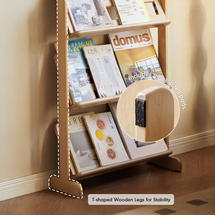 Scandinavian birch wood shoe shelf lina conceptual design.