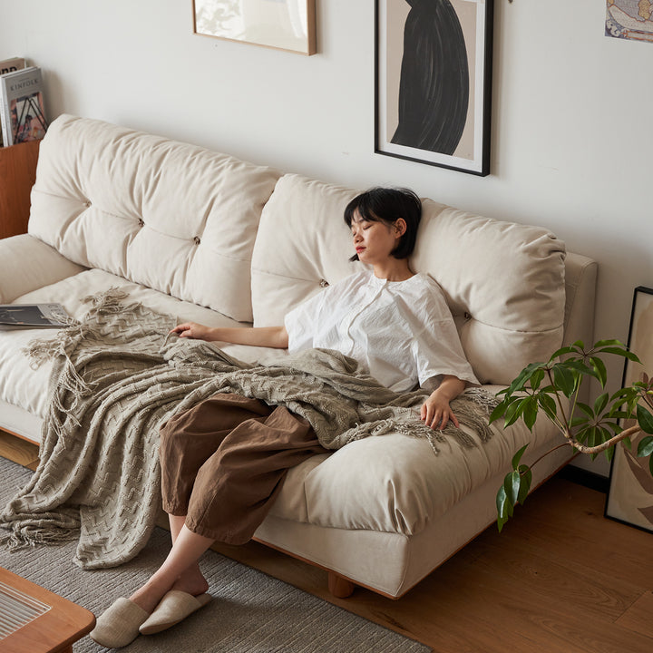 Scandinavian cat scratch resistant fabric 2 seater sofa nimbus environmental situation.