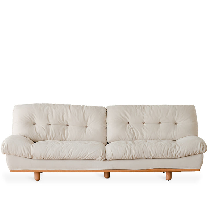 Scandinavian Cat Scratch Resistant Fabric 3 Seater Sofa NIMBUS