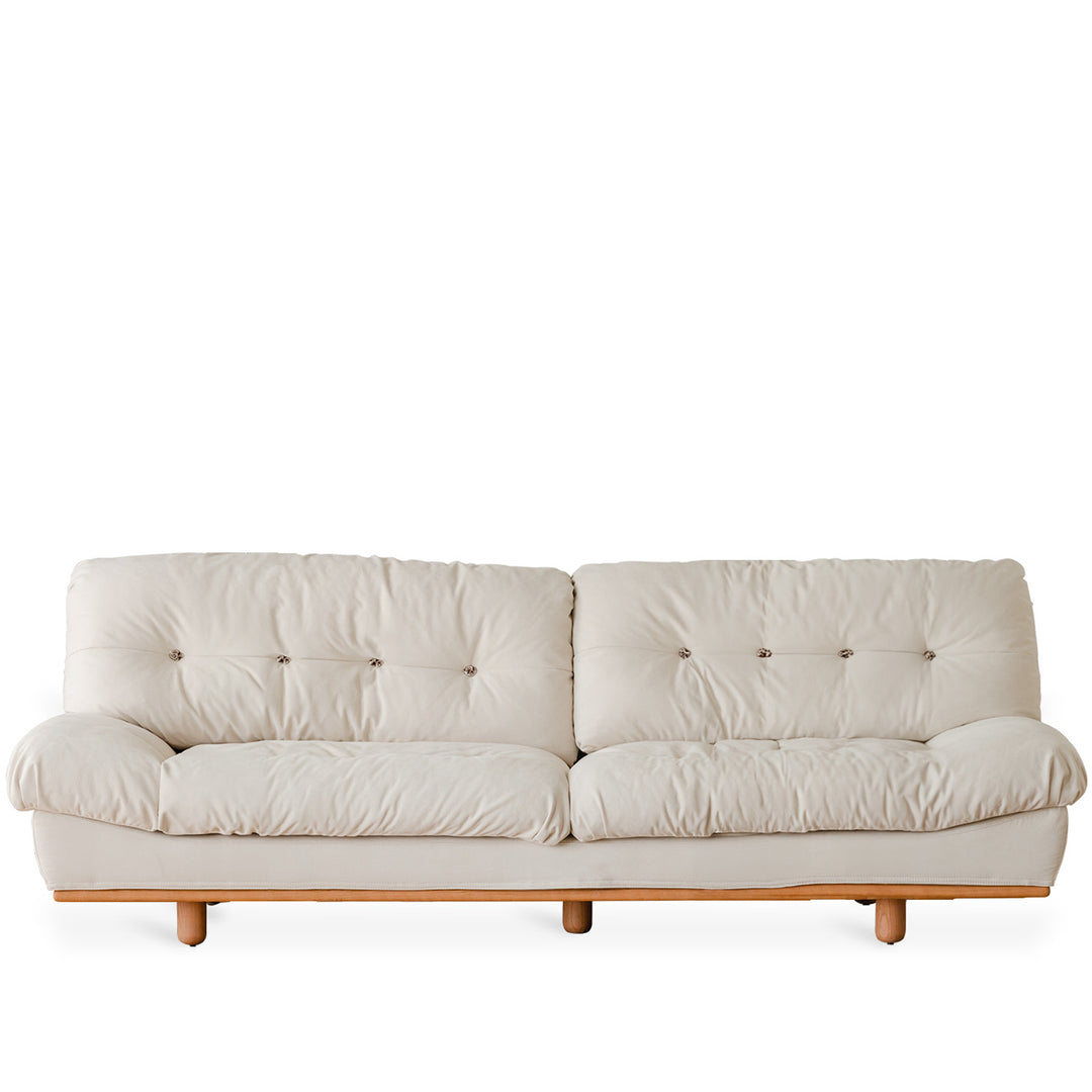 Scandinavian Cat Scratch Resistant Fabric 3 Seater Sofa NIMBUS