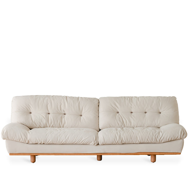Scandinavian Cat Scratch Resistant Fabric 3 Seater Sofa NIMBUS