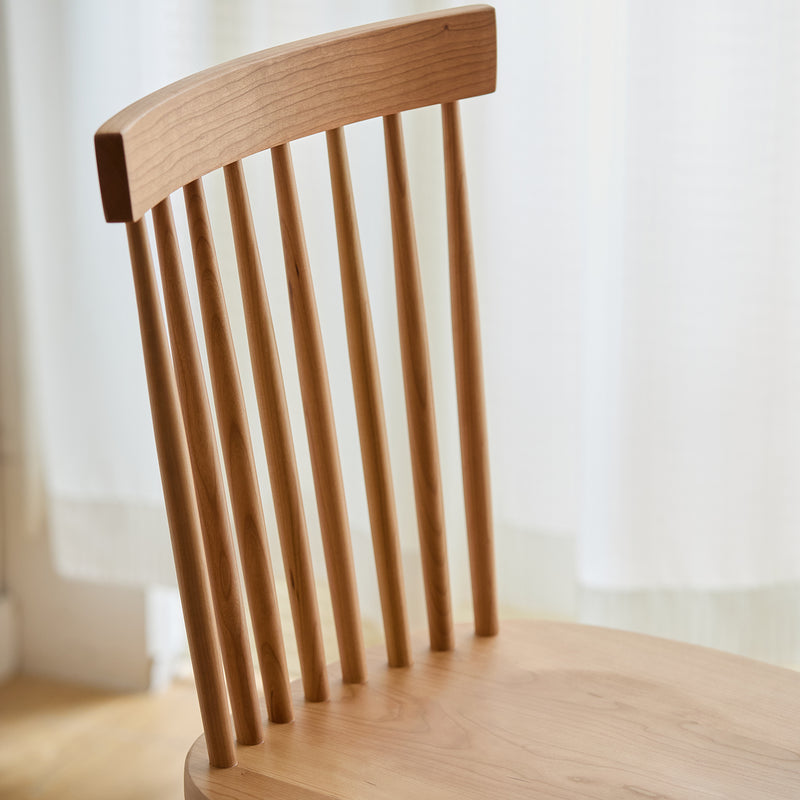 Scandinavian cherry wood dining chair windsor color swatches.