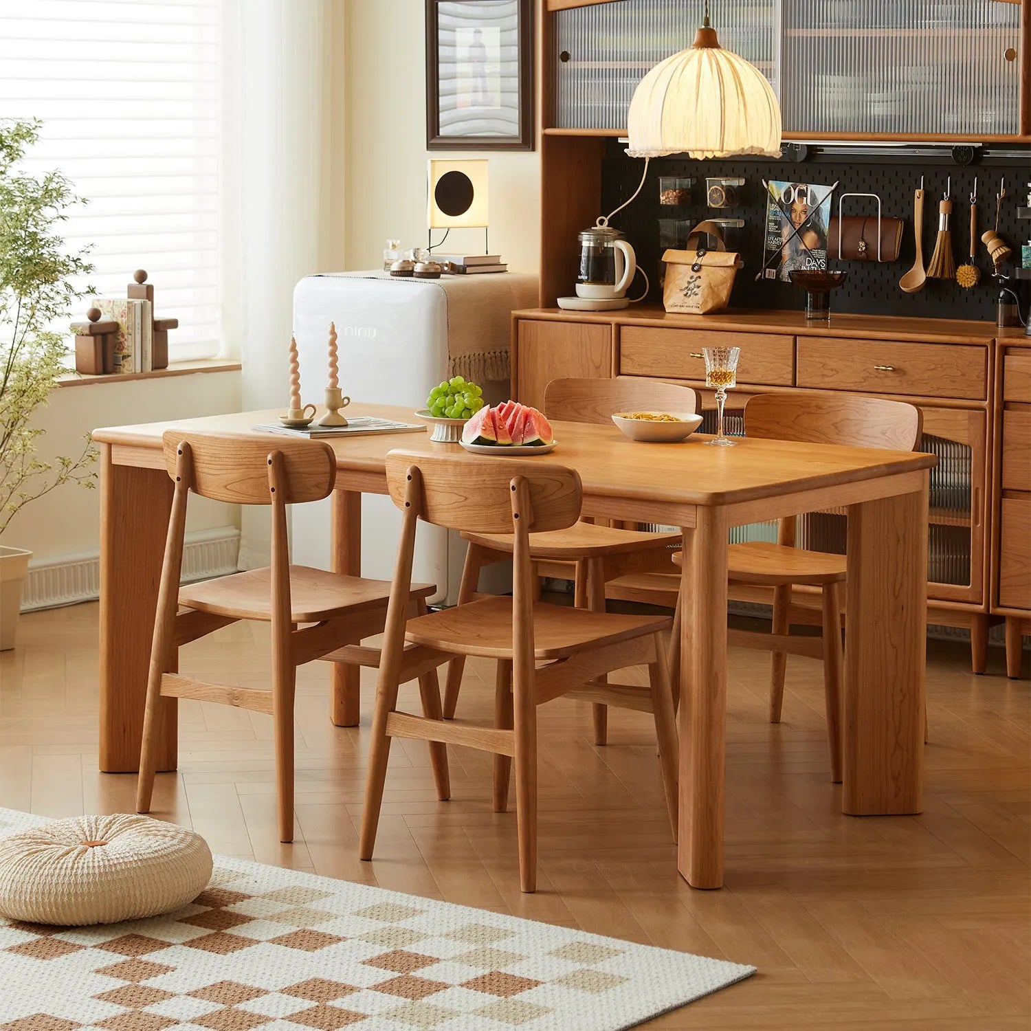 Cherry wood dining room tables sale