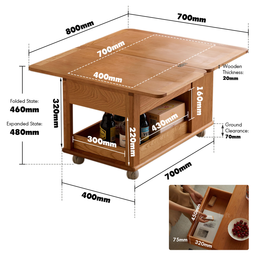 Scandinavian cherry wood extendable coffee table whisroll size charts.