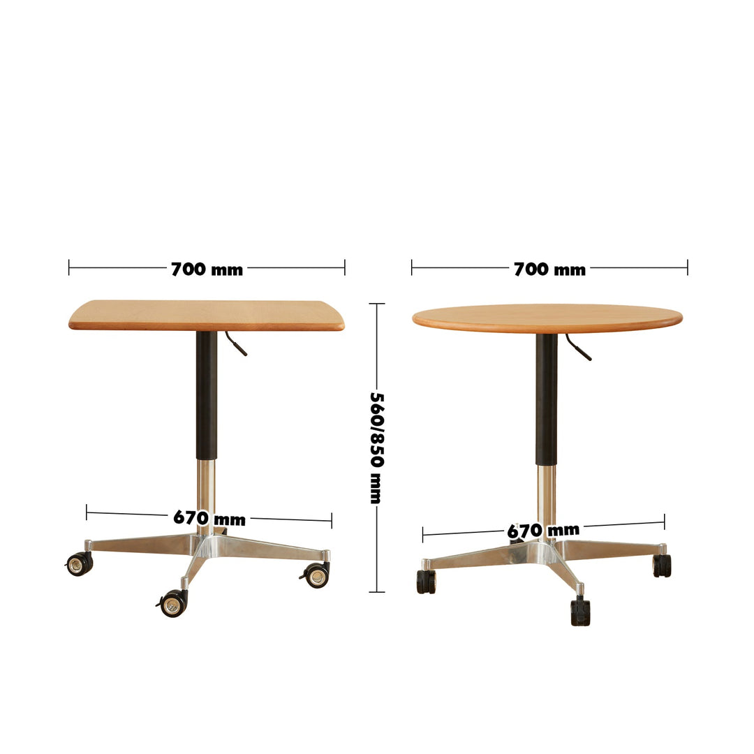 Scandinavian cherry wood height adjustable coffee table cherry size charts.