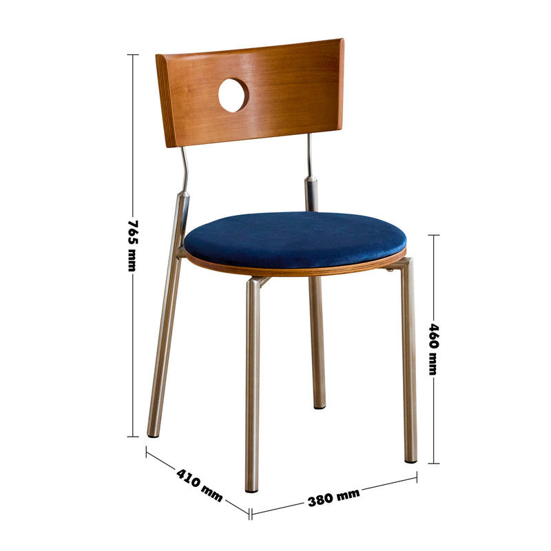 Bauhaus cherry wood mix weave fabric dining chair timeless size charts.