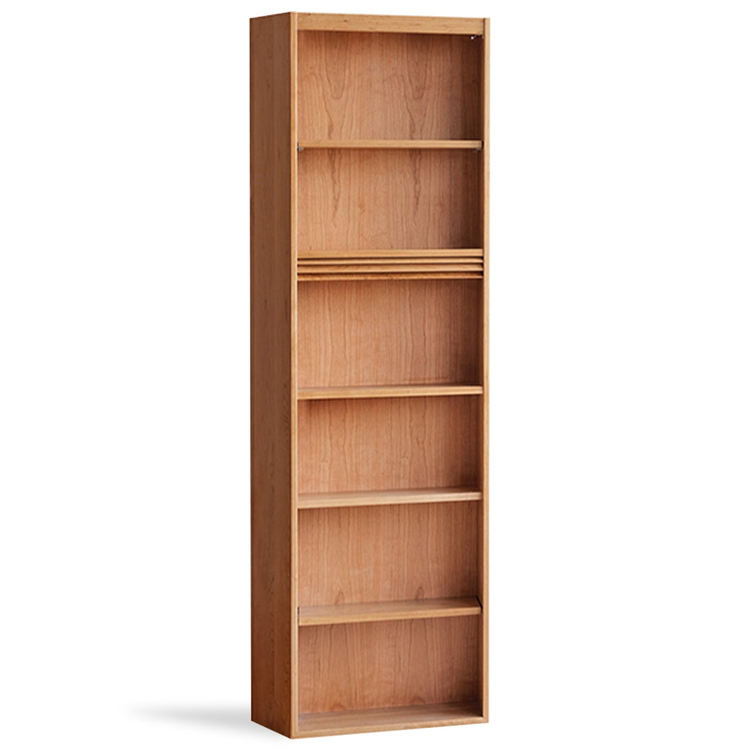 Scandinavian cherry wood shelf bookshelf achiever detail 12.