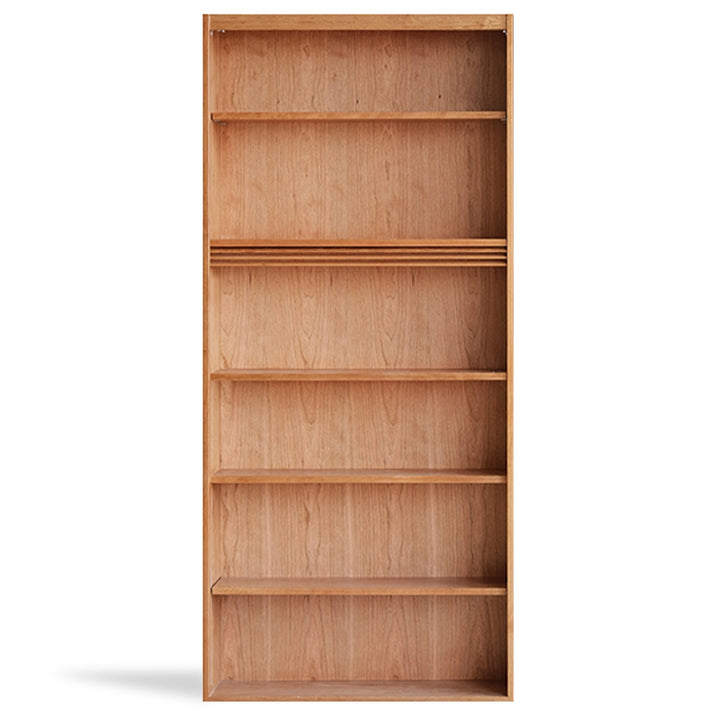 Scandinavian cherry wood shelf bookshelf achiever detail 13.