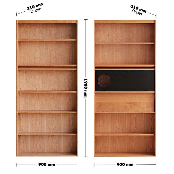 Scandinavian cherry wood shelf bookshelf achiever size charts.