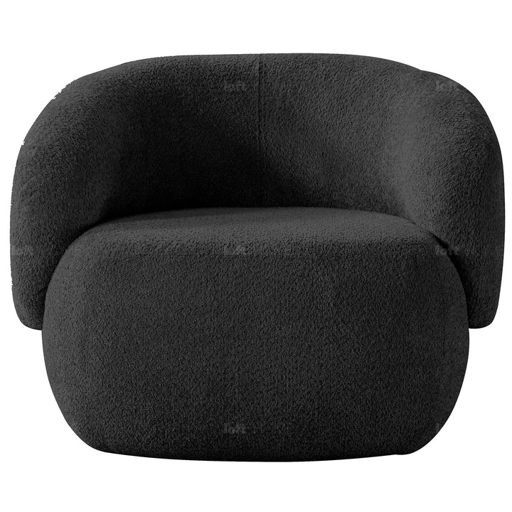 Scandinavian fabric 1 seater sofa oslo conceptual design.