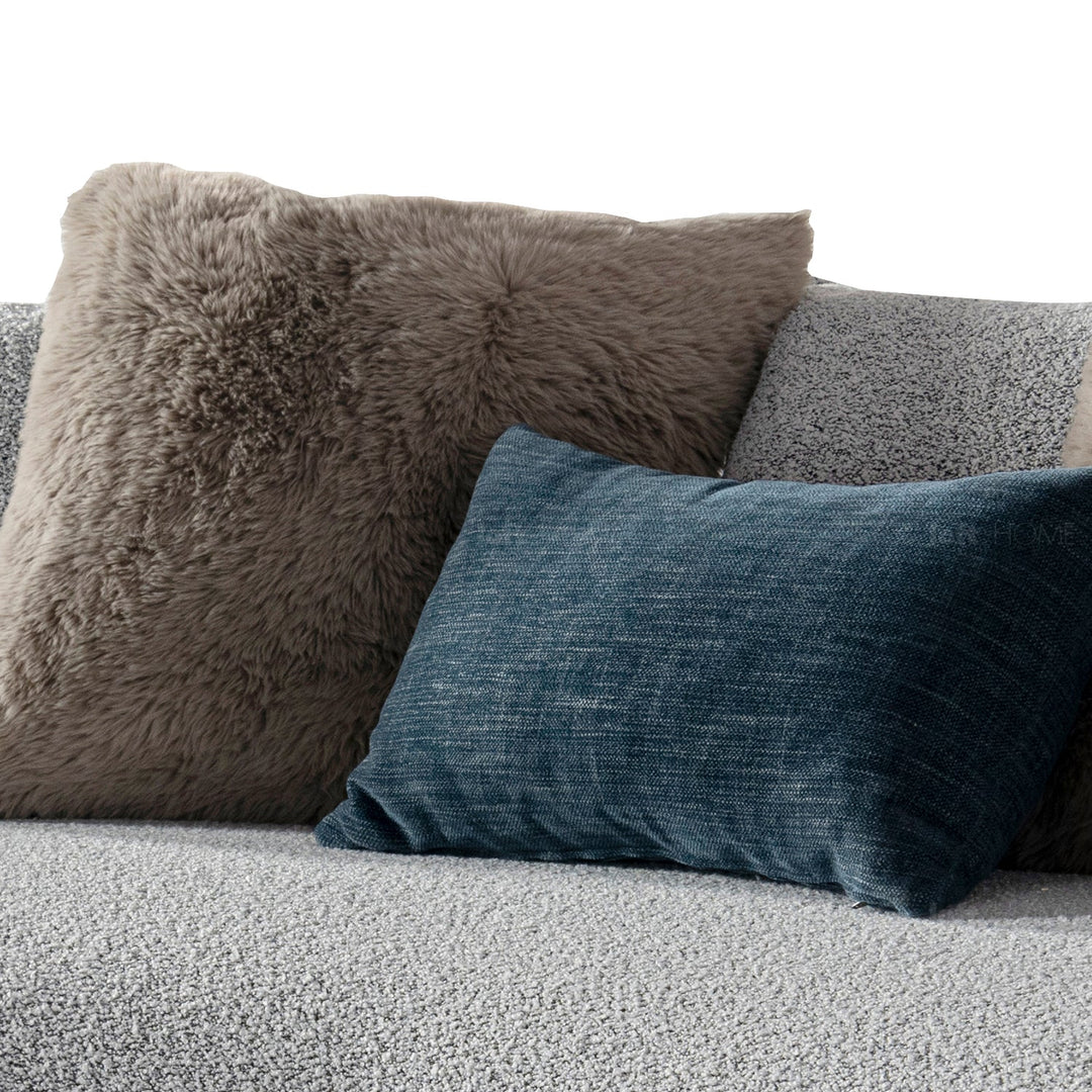 Scandinavian fabric 3 seater sofa heritage conceptual design.