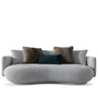 Cream Fabric 3 Seater Sofa HERITAGE