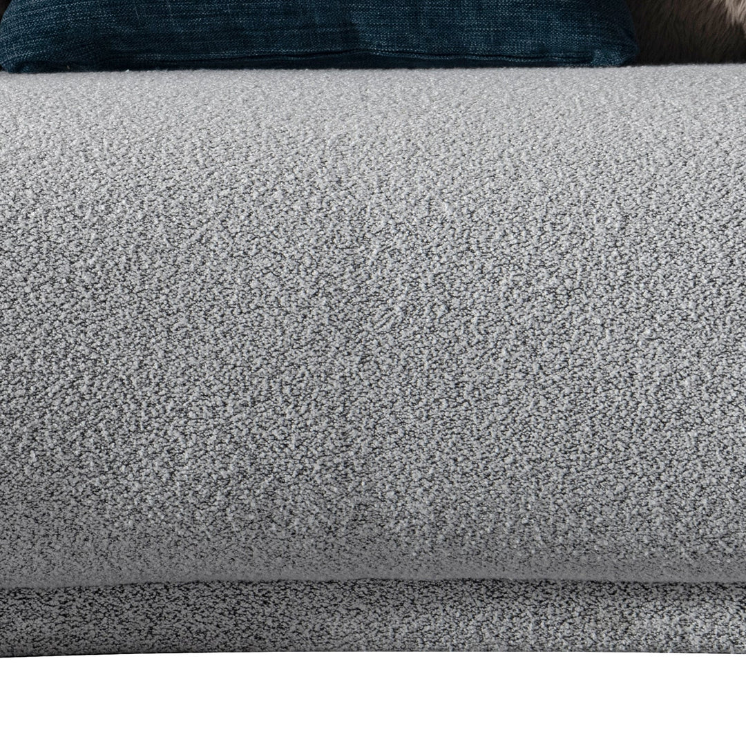 Scandinavian fabric 4 seater sofa heritage conceptual design.