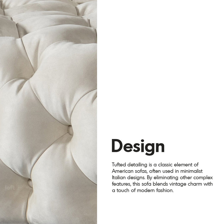 Scandinavian fabric 3 seater sofa mozart material variants.