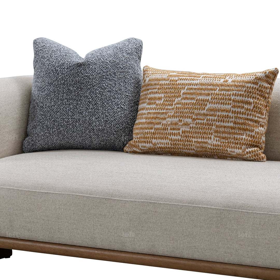 Scandinavian fabric 4 seater sofa waltz conceptual design.